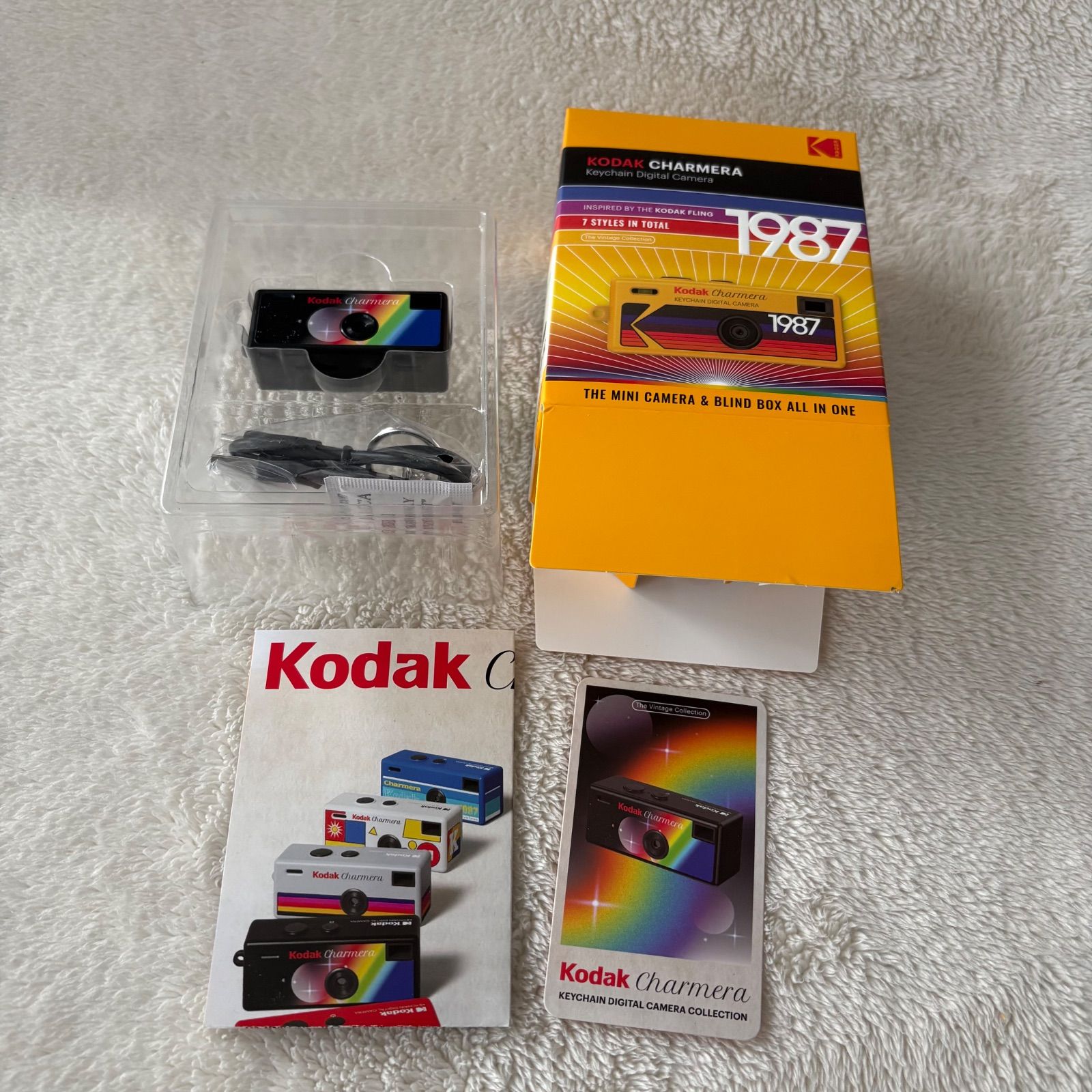 Kodak Charmera キーチェーンデジタルカメラ 黒 - メルカリ