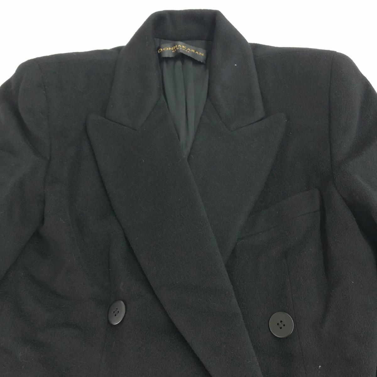 DONNAKARAN ダナキャラン ダブルブレストロングコート サイズ:IT38