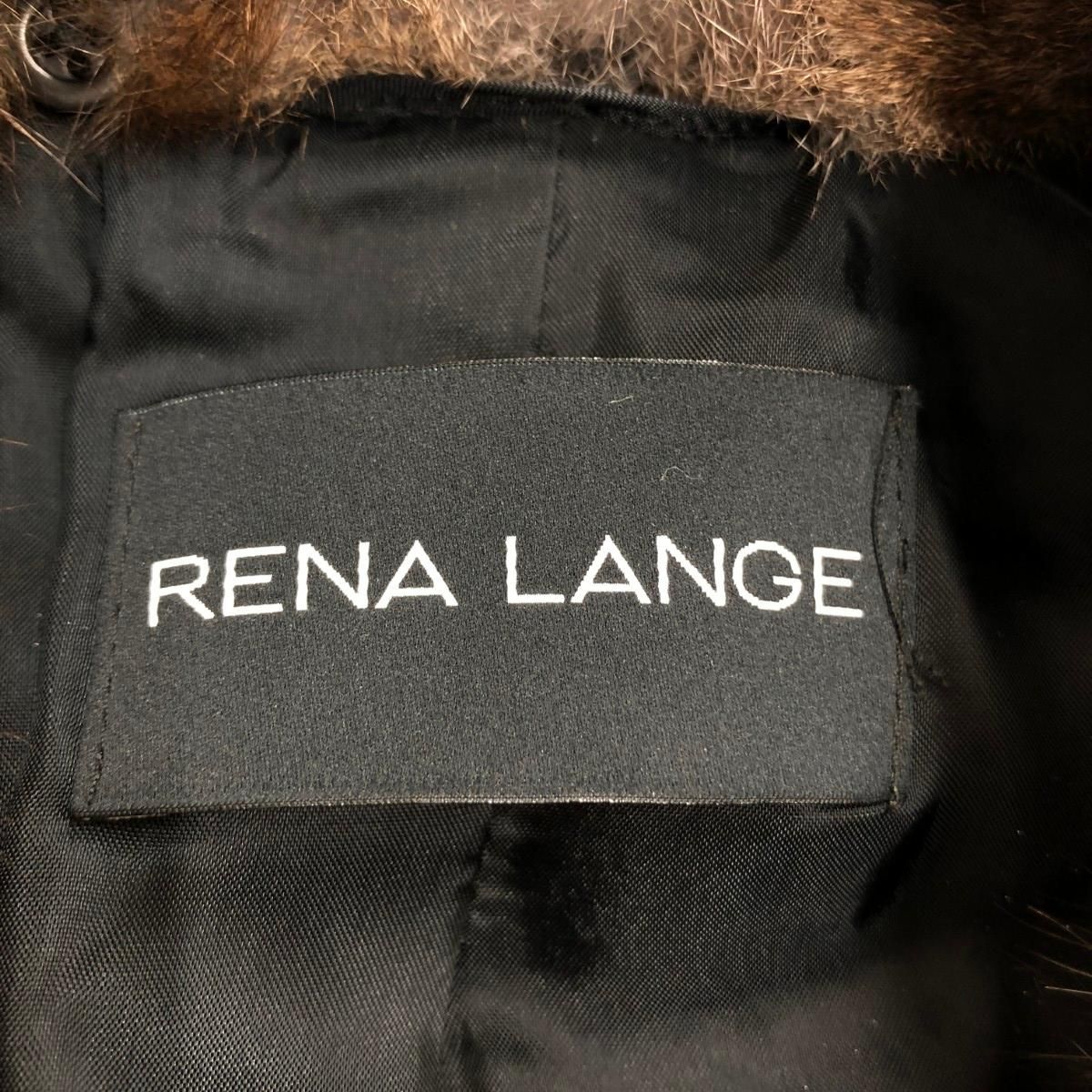 RENA LANGE レナランゲ テーラードジャケット サイズ:I44 リアルファー