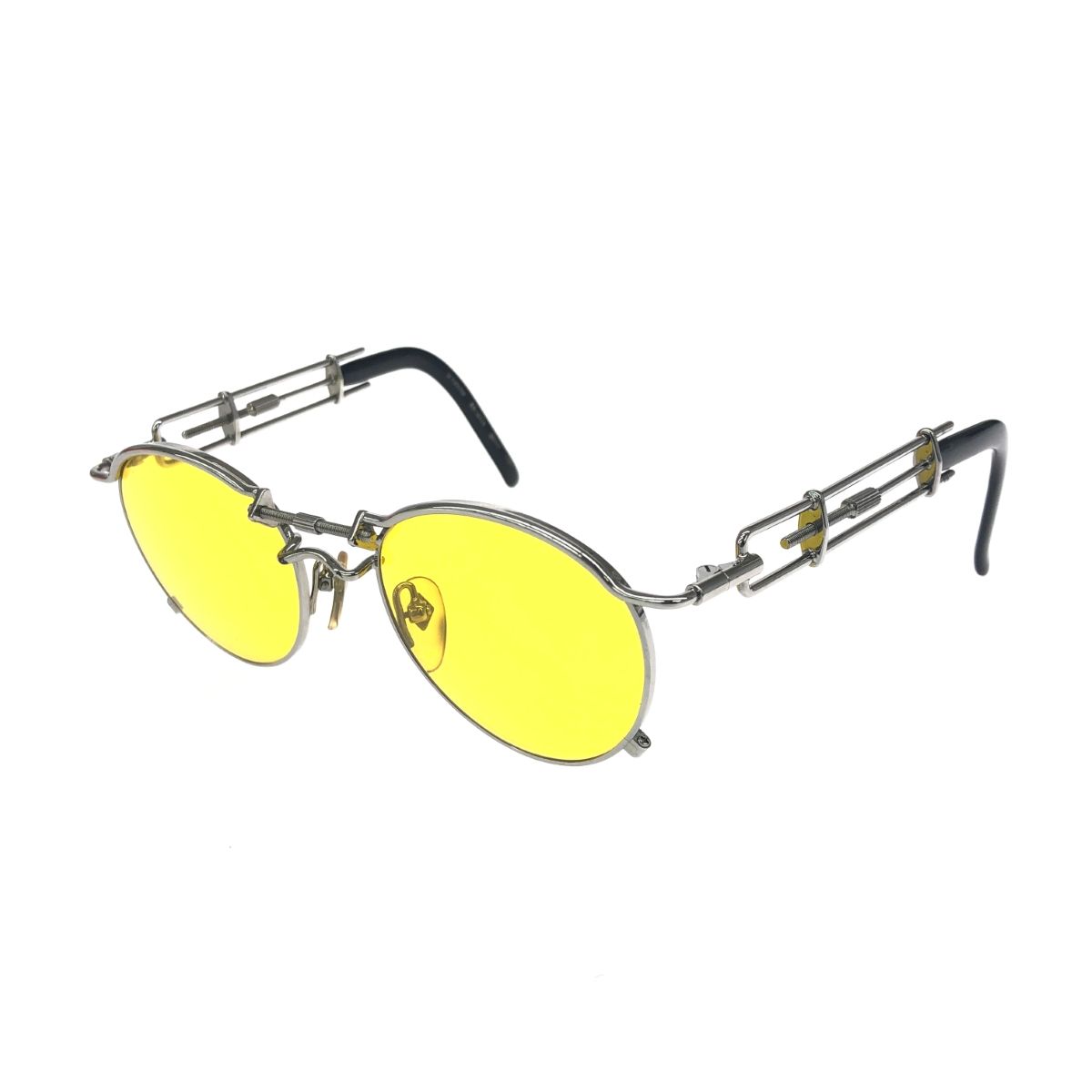 希少/廃盤✨ジャンポールゴルチェ サングラス シルバー ネジ 56-0174 ジャンポールゴルチエJean Paul GAULTIER 56-0174 スチームパンク