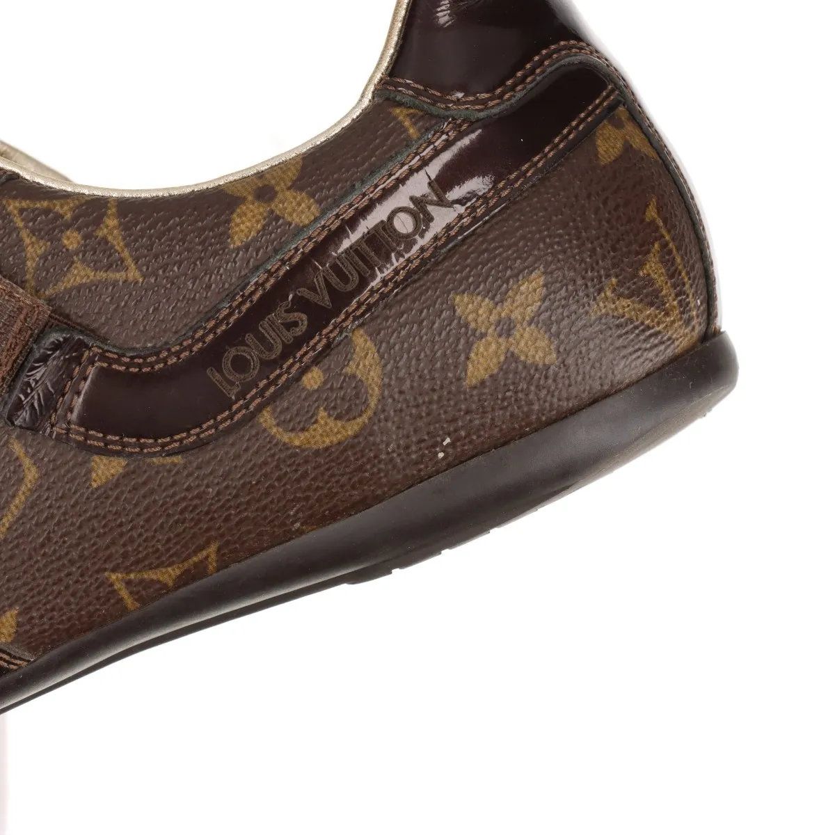 【極美品】ルイヴィトン モノグラム レザー ローカットスニーカー レディース 楽天市場】ルイ・ヴィトン Louis Vuitton スニーカー ランアウェイ