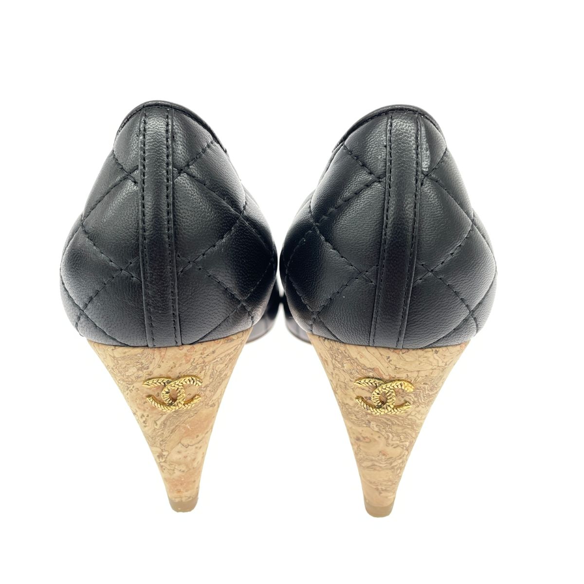 CHANEL シャネル パンプス/マトラッセ 表記サイズ:37 1/2 キルティング