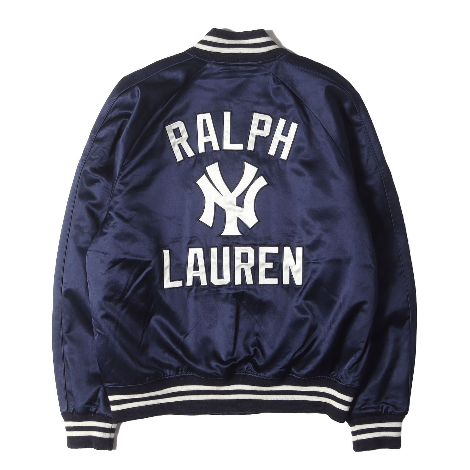 美品】POLO Ralph Lauren ポロ ラルフローレン スタジャン ネイビー 紺