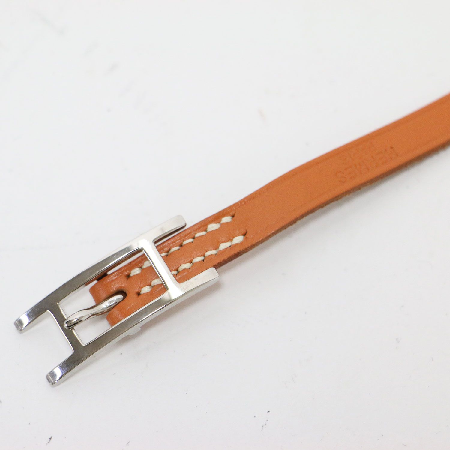 美品】HERMES エルメス | アピ3 レザー ブレスレット / バングル | H