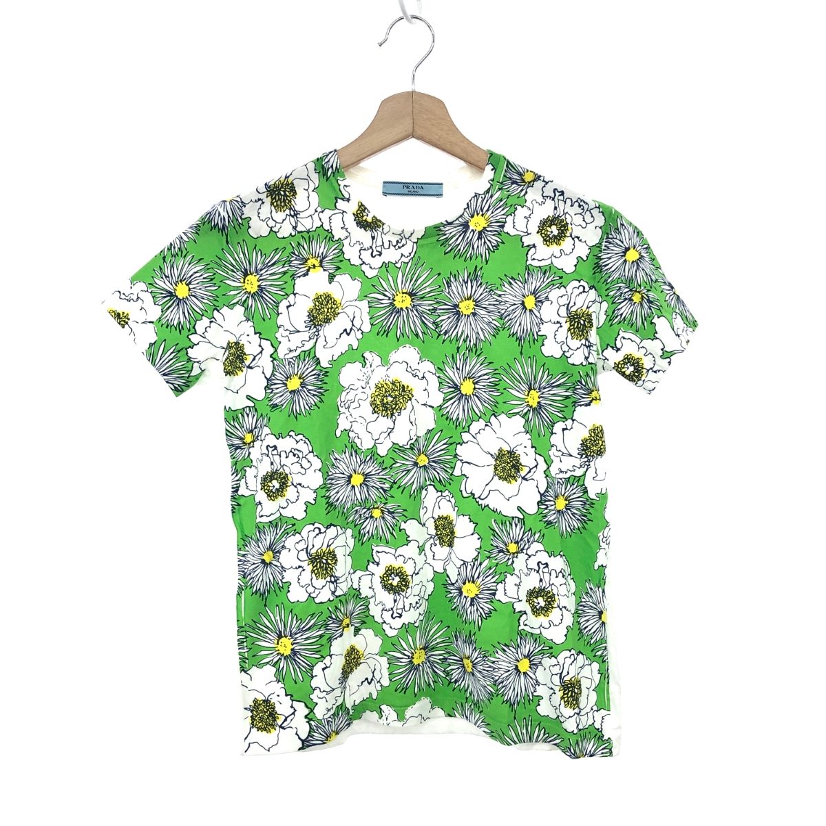 宝剣様　prada プラダ　フラワー　シャツ　ホワイト 楽天市場】プラダ PRADA シャツ メンズ サイズ39 ホワイト UCN314 1XV2