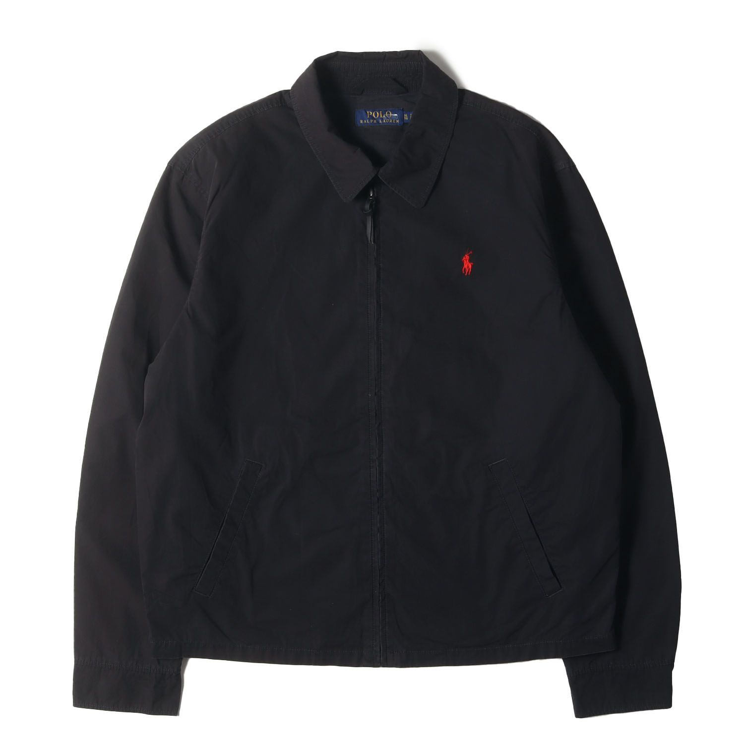 美品】POLO Ralph Lauren ポロ ラルフローレン ジャケット ブラック 黒 