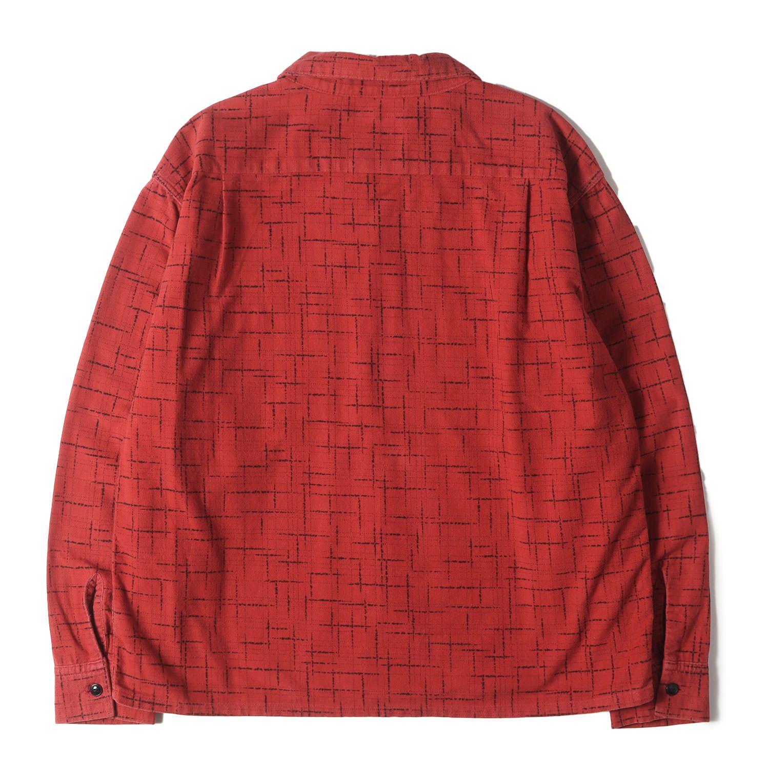 テンダーロイン　フランネルシャツ　レッド　保存袋 テンダーロイン フランネルシャツ レッド 保存袋 テンダーロイン ロゴ