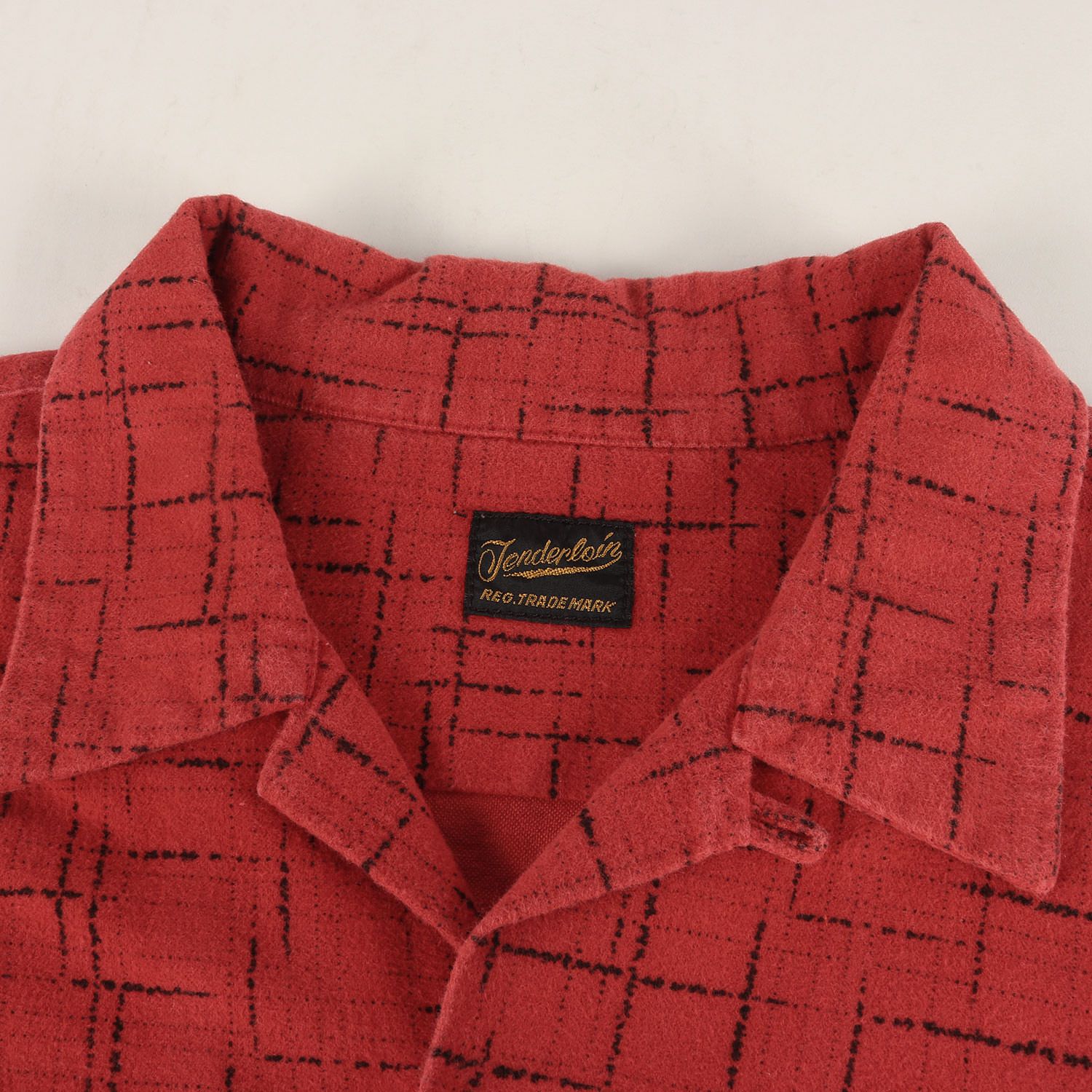 テンダーロイン　フランネルシャツ　レッド　保存袋 テンダーロイン フランネルシャツ レッド 保存袋 テンダーロイン ロゴ