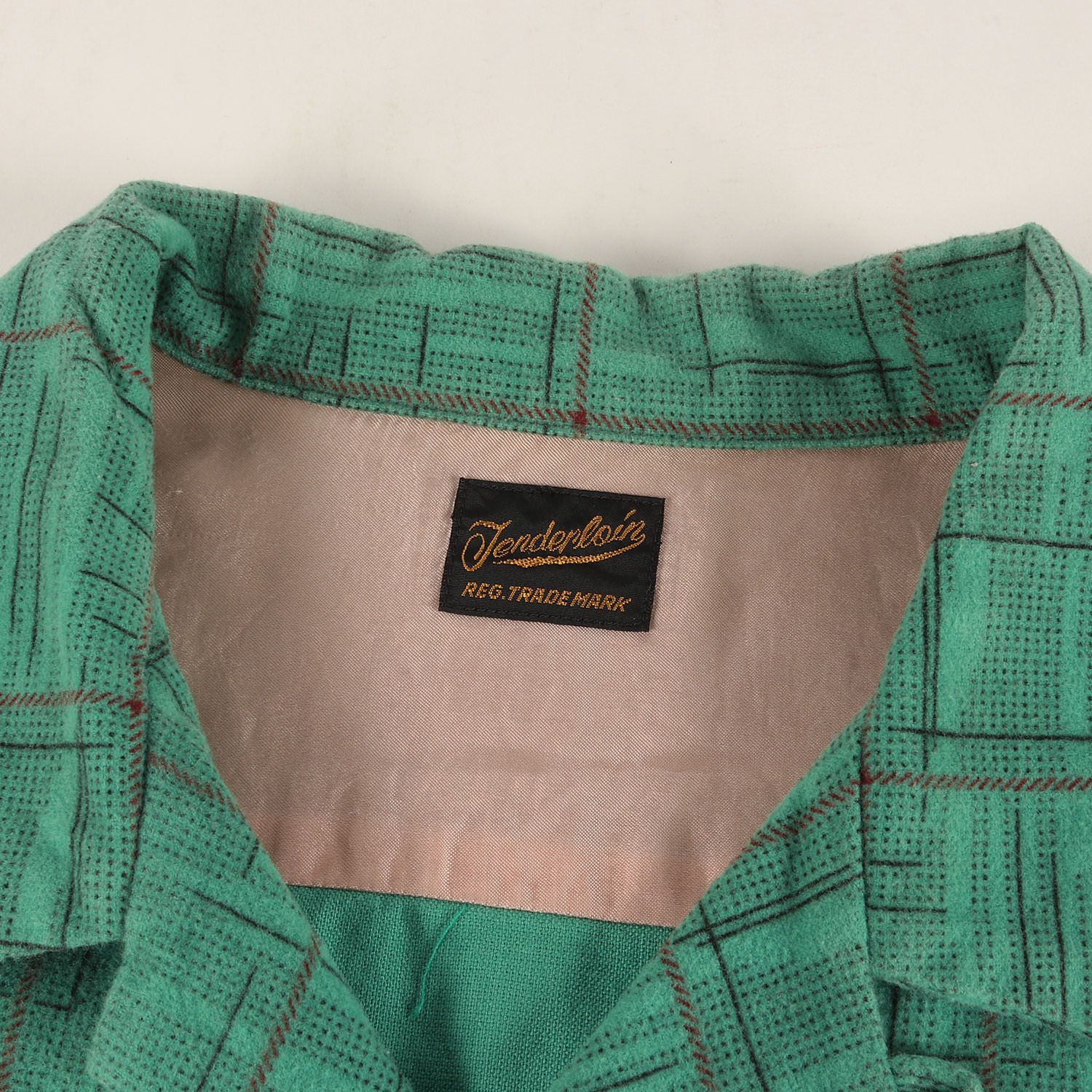 TENDERLOIN テンダーロイン シャツ グリーン サイズ:S | カスリ