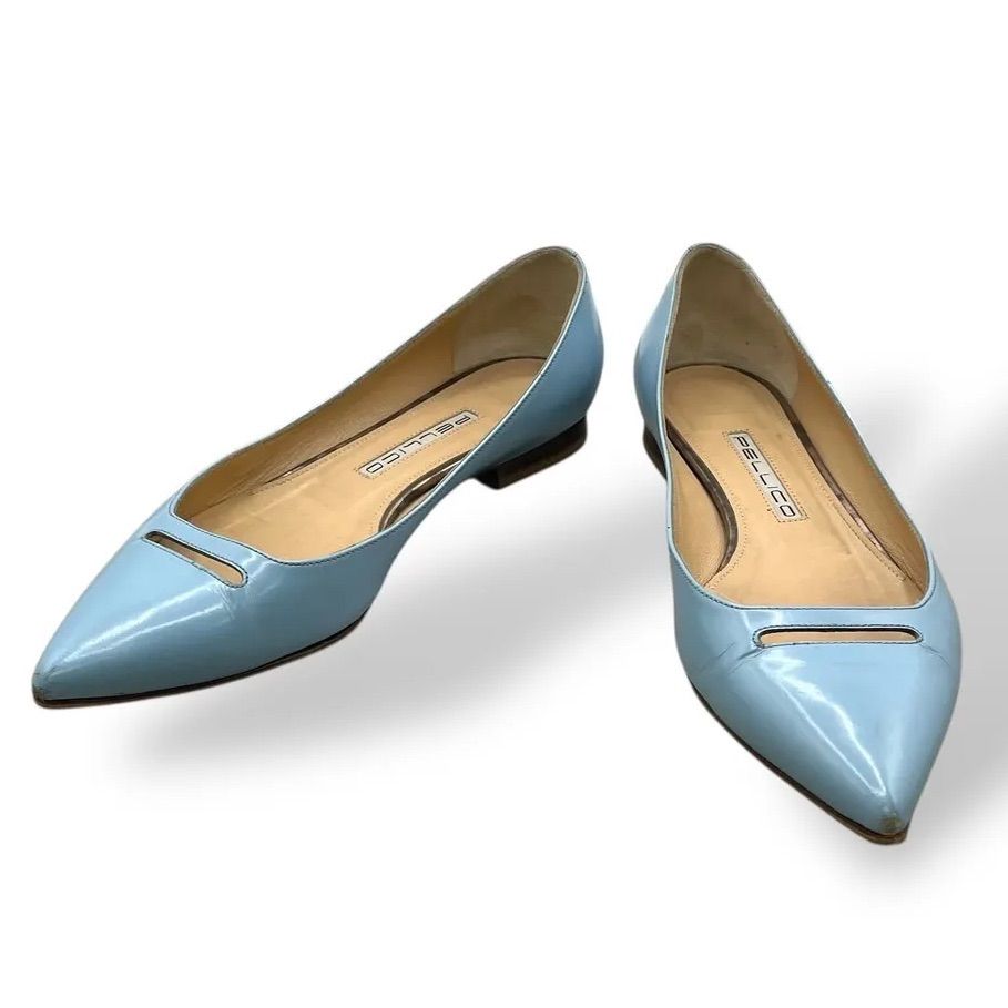 良品 PELLICO ペリーコ フラットパンプス アネッリ エナメル パテント