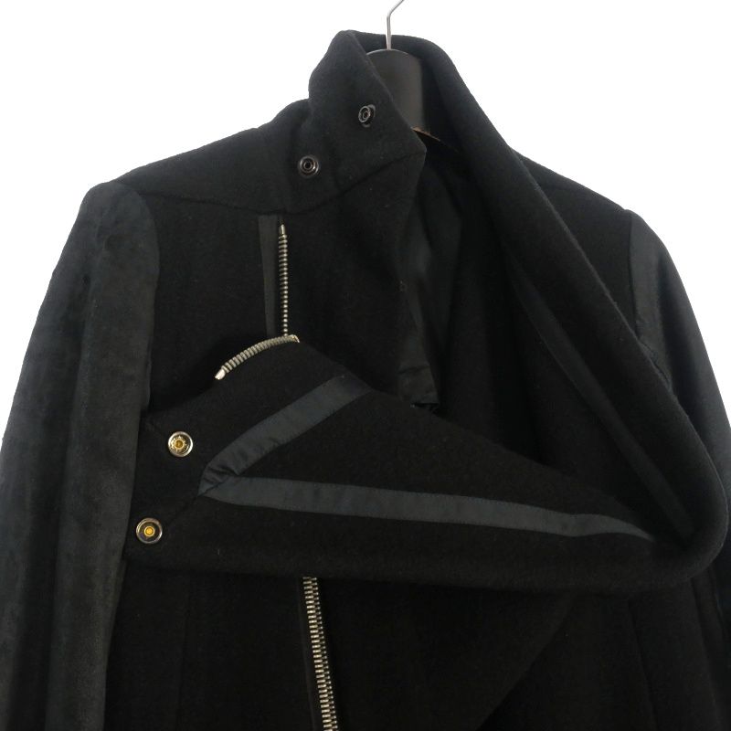 リックオウエンス Rick Owens 00' アーカイブ レザー切替 ウール リックオウエンス Rick Owens 00' アーカイブ レザー切替 ウール