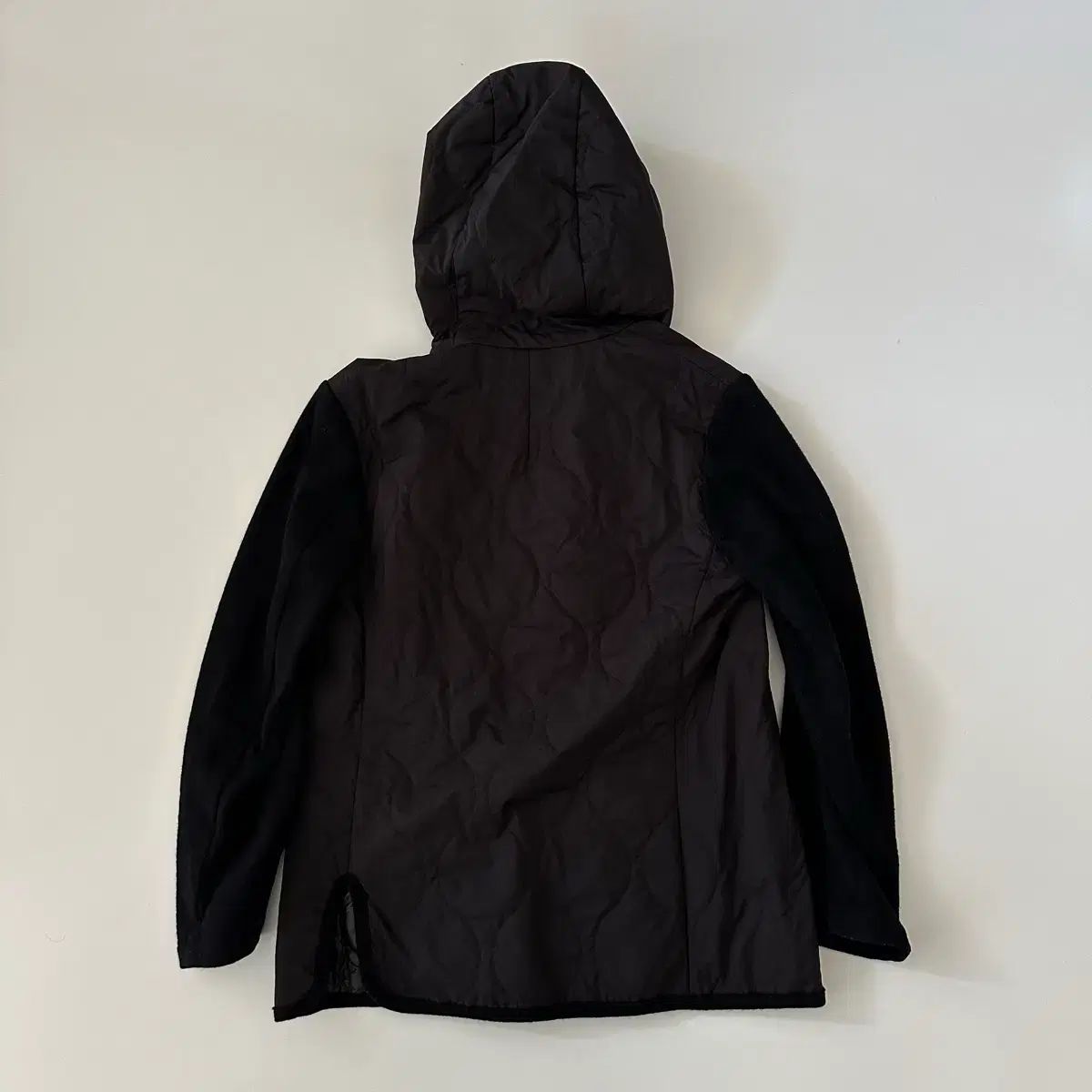 Y's ヨウジヤマモト　ジャケット　黒アウター　フード YOHJI YAMAMOTO ヨウジヤマモト Y's フード ジャケット - メルカリ