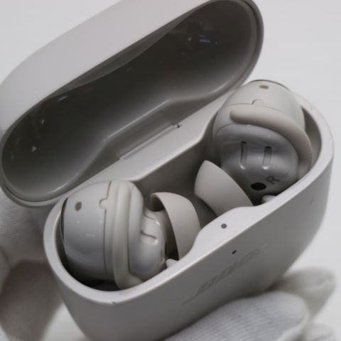 良品中古 QuietComfort Ultra Earbuds ホワイトスモーク イヤホン BOSE