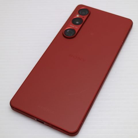 良品中古 SIMフリー Xperia 1 VI 12GB 256GB スカーレット スマホ SONY