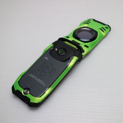 超美品 G'zOne TYPE-XX KYY31 リキッドグリーン 本体 即日発送 土日祝