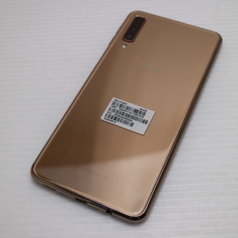 超美品 SIMフリー Galaxy A7 ゴールド スマホ 本体 白ロム 土日祝発送