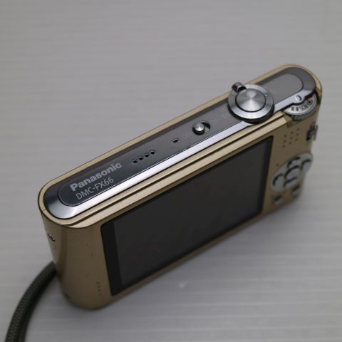 中古 DMC-FX66 リュクスゴールド 即日発送 Panasonic LUMIX デジカメ