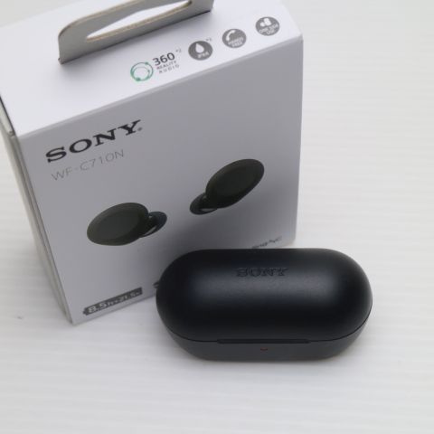 新品未使用 WF-C710N ブラック ワイヤレスイヤホン SONY 即日発送 土日
