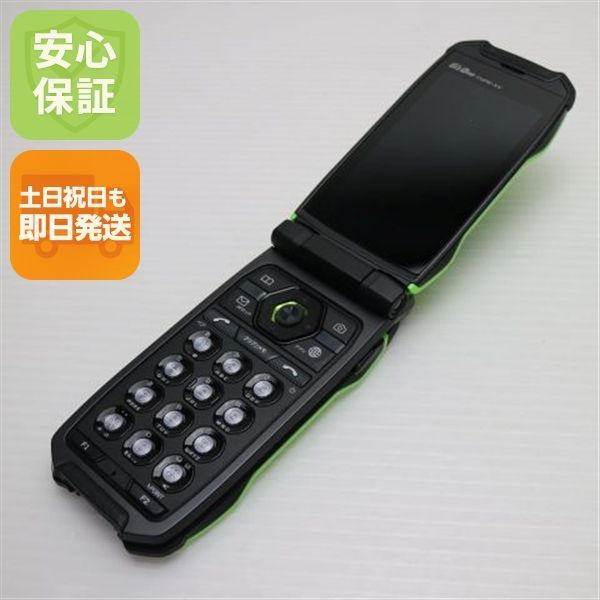 超美品 G'zOne TYPE-XX KYY31 リキッドグリーン 本体 即日発送 土日祝