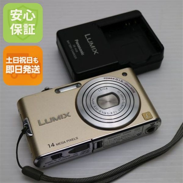 中古 DMC-FX66 リュクスゴールド 即日発送 Panasonic LUMIX デジカメ