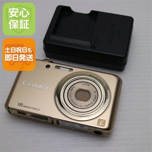 中古 DMC-FH7 シャインゴールド 即日発送 Panasonic LUMIX デジカメ