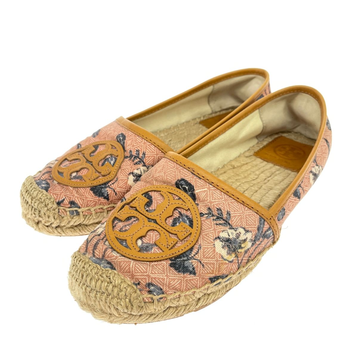 TORYBURCH トリーバーチ エスパドリーユ 表記サイズ:6 マルチカラー