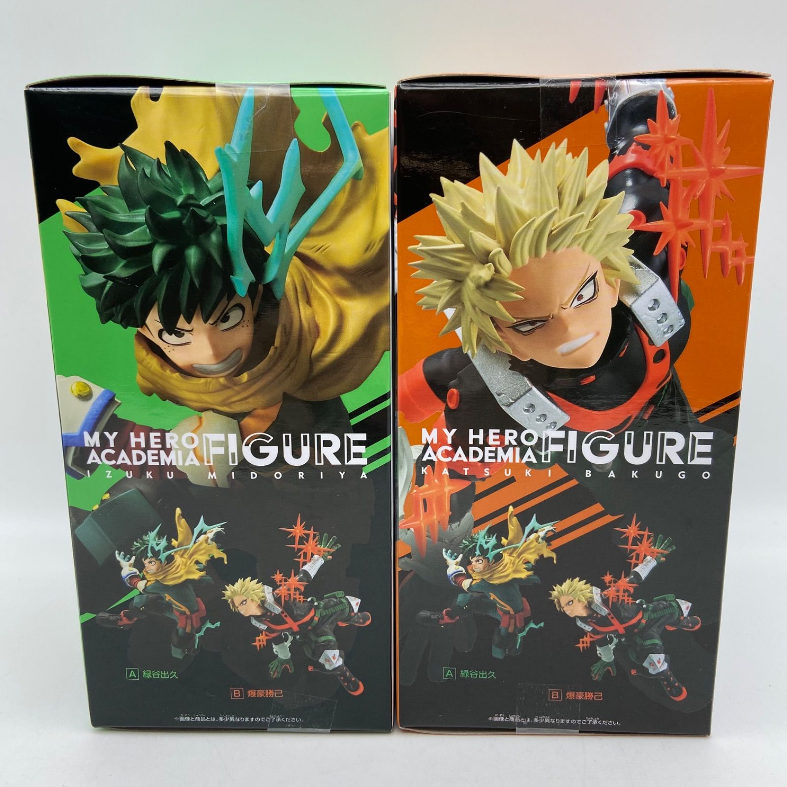 未開封 僕のヒーローアカデミア 2点セット 緑谷出久・爆豪勝己 GiGO