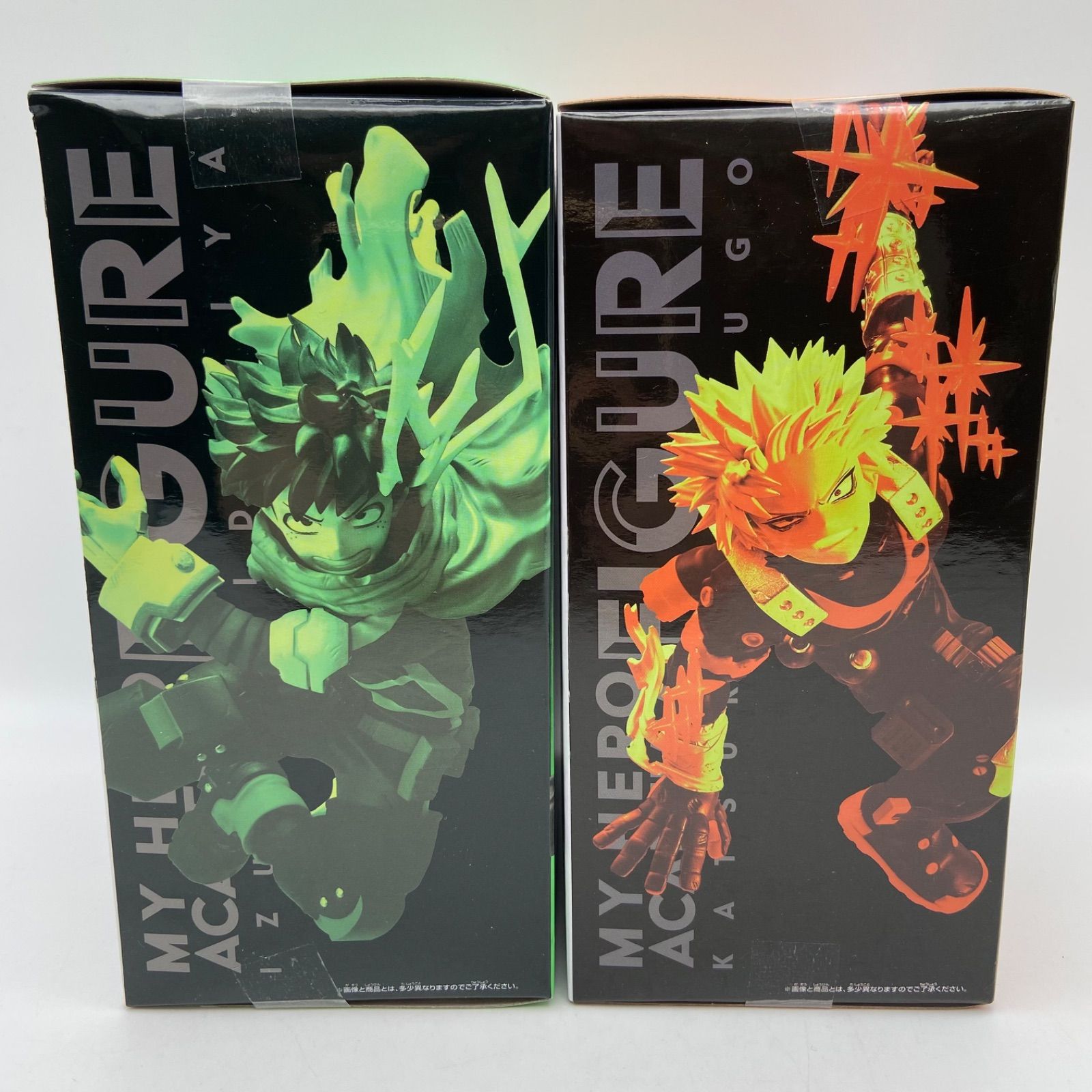 未開封 僕のヒーローアカデミア 2点セット 緑谷出久・爆豪勝己 GiGO