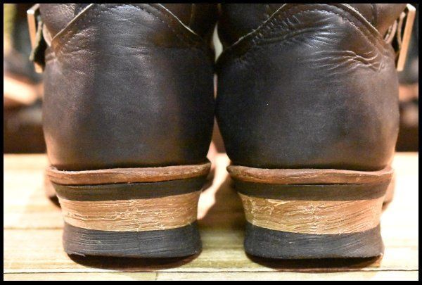  10 D 12年 レッドウィング 9085 エンジニア 黒 ブラックハーネス スチールトゥ 2268 ブーツ redwing FL 364 エンジニアブーツ ブーツ 革靴