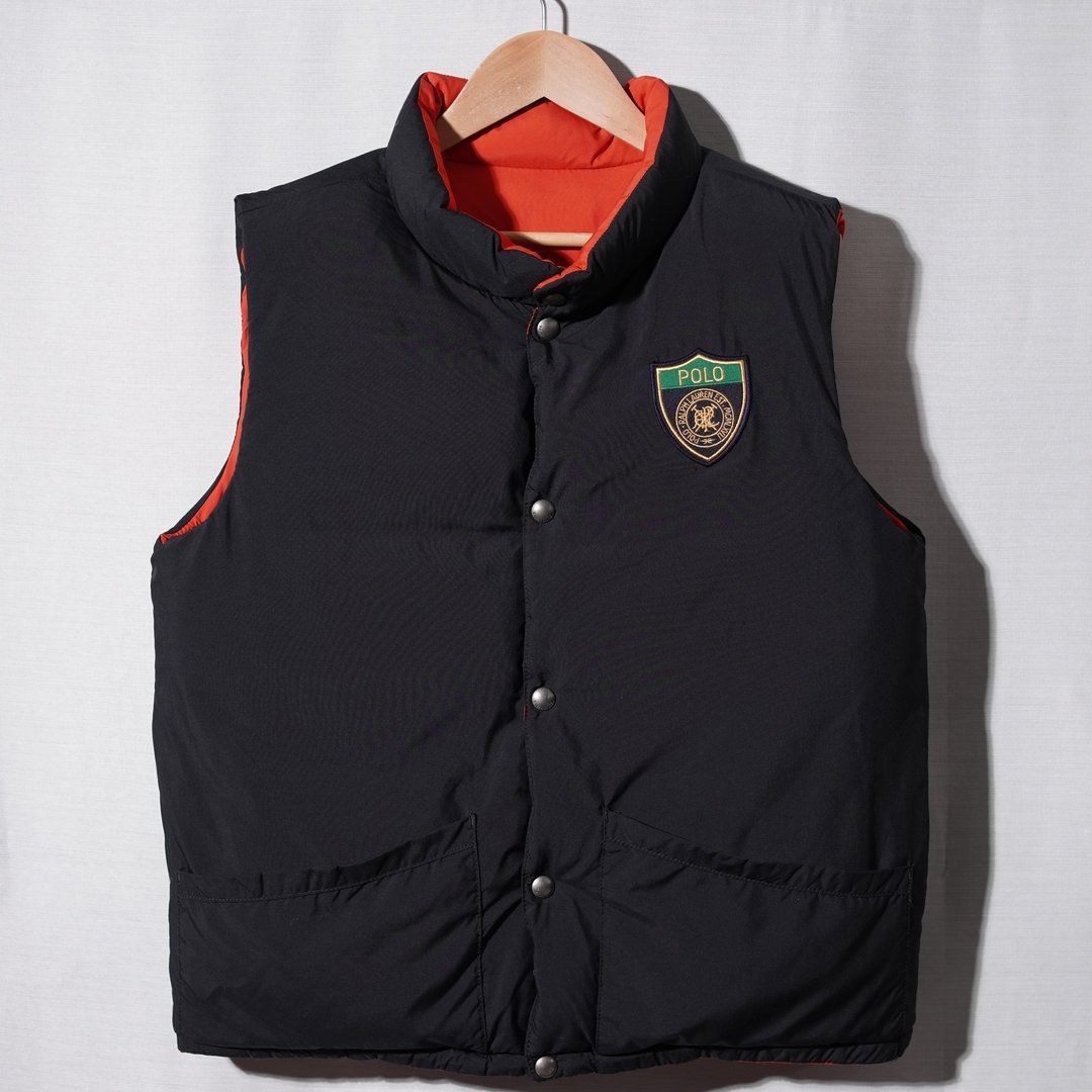 ポロラルフローレン Polo by Ralph Lauren リバーシブル ダウン ベスト