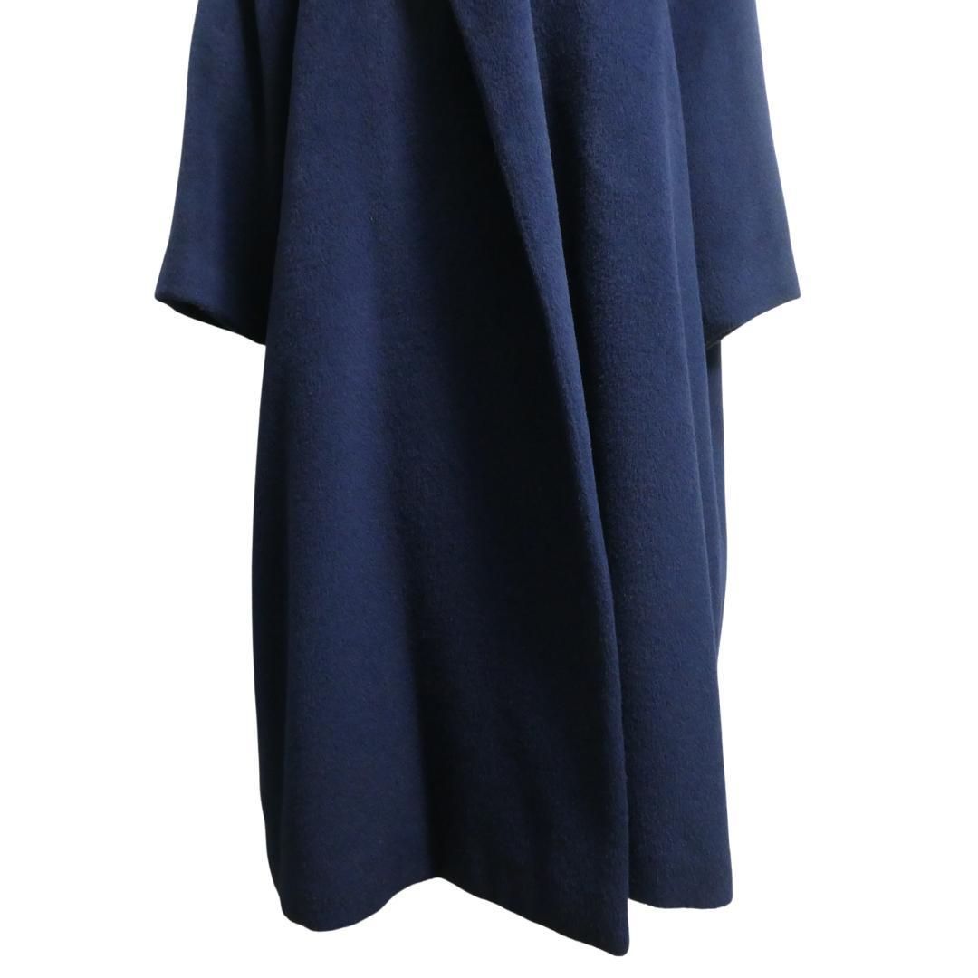 yoshie inaba ヨシエイナバ ロングコート レディース 青 38 B3 yoshie inaba ヨシエイナバ ロングコート レディース 青 38 B3 - メルカリ