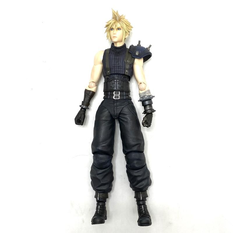 中古】【開封】PLAY ARTS改 クラウド・ストライフ＆ハーディ=デイトナ