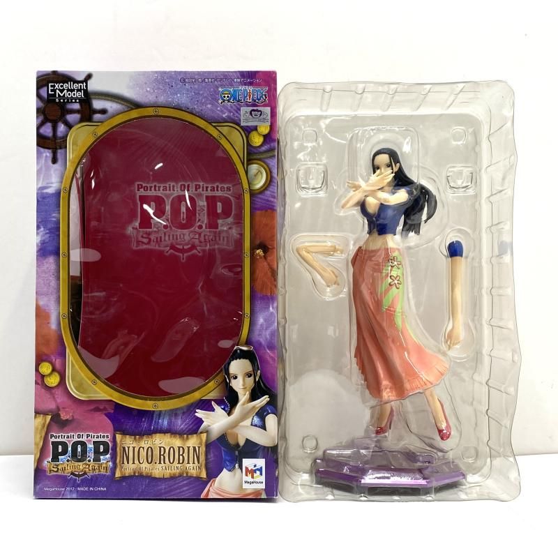 中古】【開封/台座破損】ニコ・ロビン ワンピース エクセレントモデル