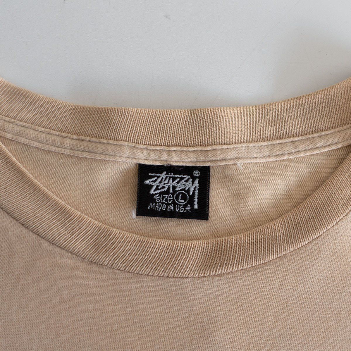 80s/USA製】OLD STUSSY【両面プリント Tシャツ】L ステューシー