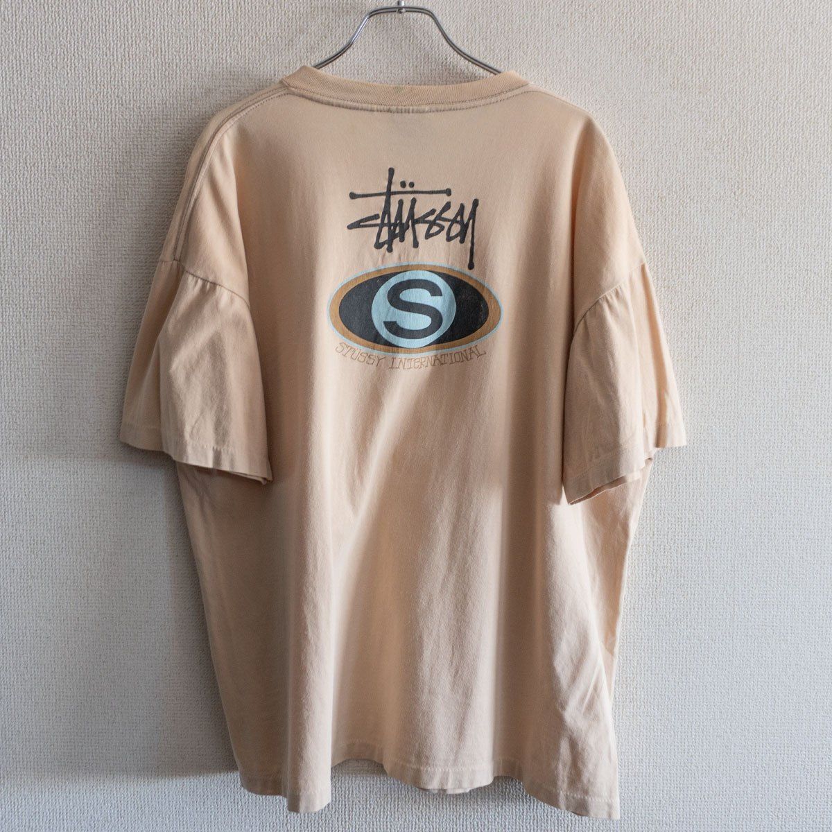 80s/USA製】OLD STUSSY【両面プリント Tシャツ】L ステューシー