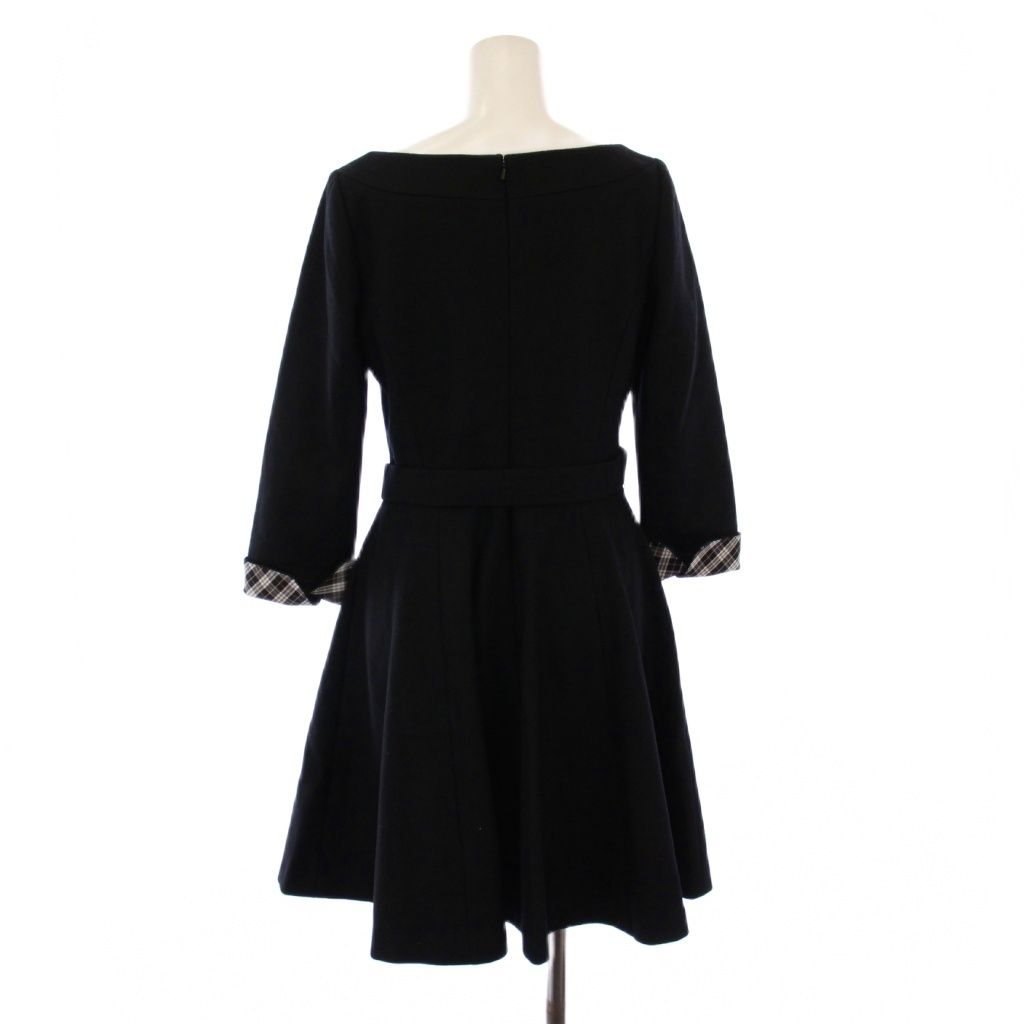 バーバリーブルーレーベル BURBERRY BLUE LABEL フレアワンピース ひざ