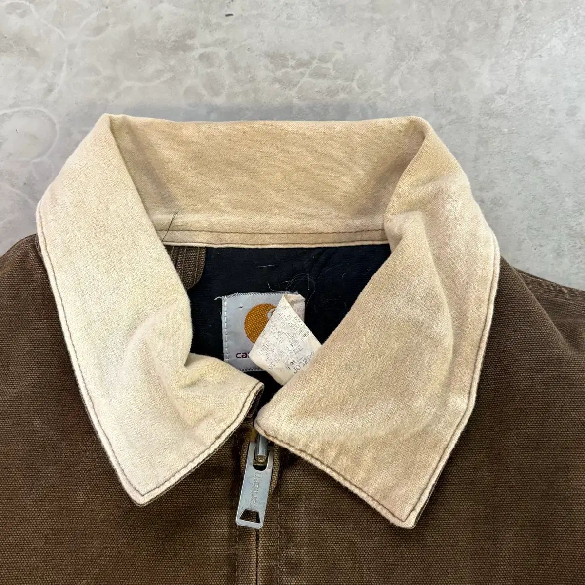 90s USA Carhartt カーハート サンタフェ ジャケット ブラウン CHT