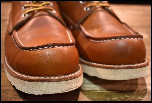 9 5 D 22年 レッドウィング 877 ロング アイリッシュセッター 茶 オロレガシー モックトゥ 編み上げ ブーツ redwing FL 367 ワークブーツ ブーツ 革靴