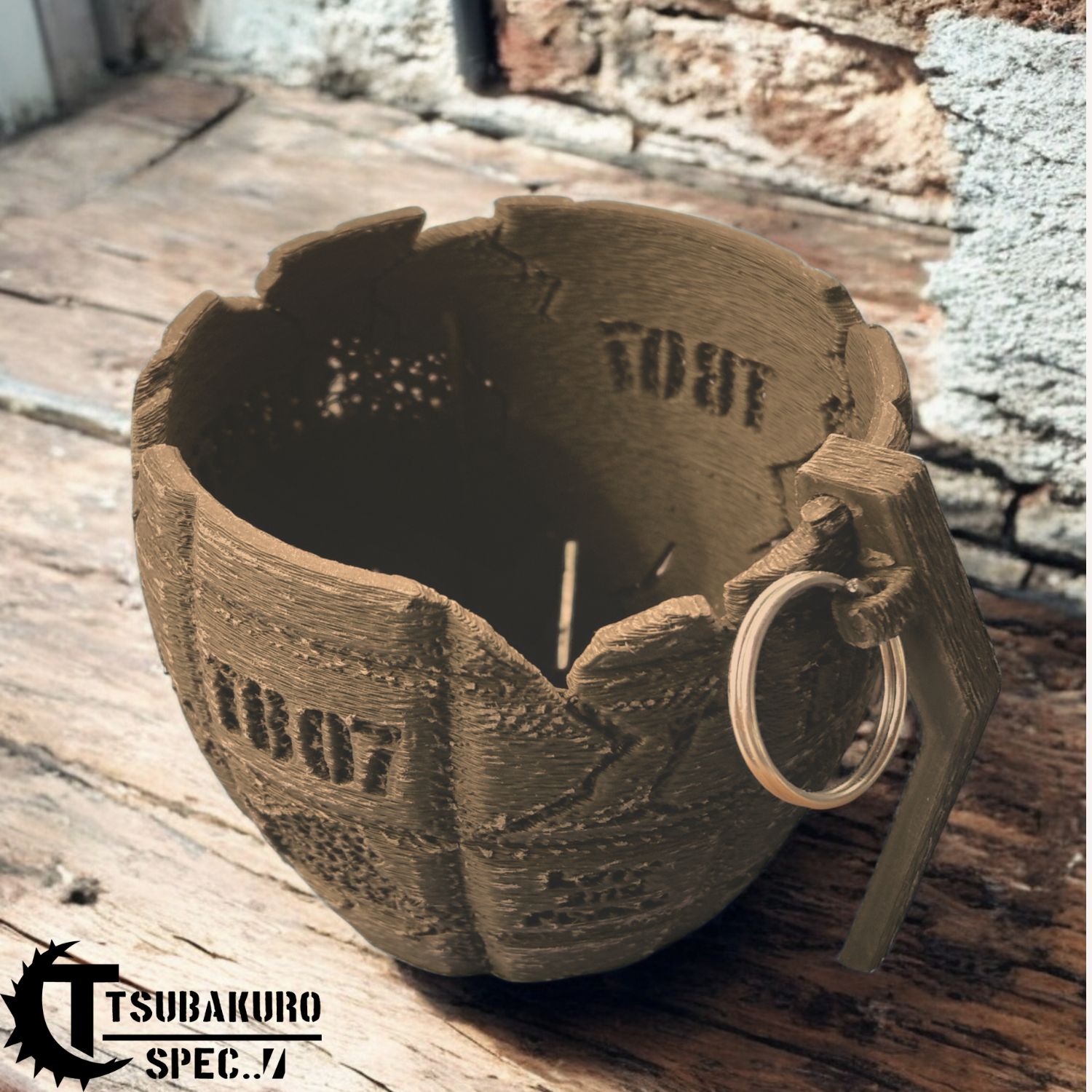 3Dプリンター鉢 3Dプリント鉢 植木鉢 作家鉢 浅鉢 浅型 TsubakuroSpec