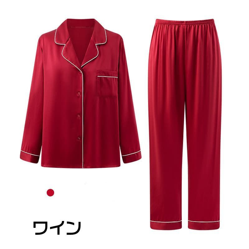 絹 ルームウェア