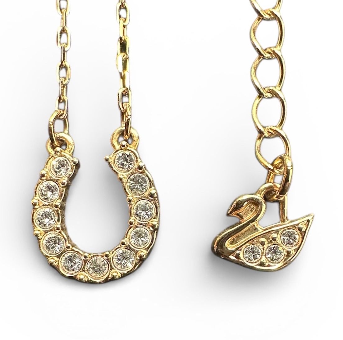 SWAROVSKI スワロフスキー 馬蹄 ホースシューネックレス. - メルカリ