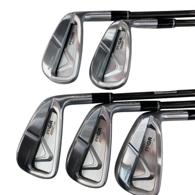 中古】 プロギア PRGR 05(2023) 5S アイアンセット IR MCI BLACK FOR