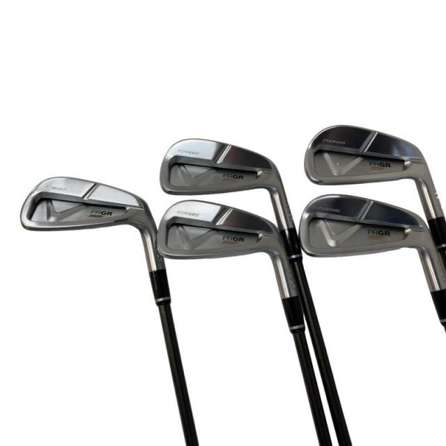 中古】 プロギア PRGR 05(2023) 5S アイアンセット IR MCI BLACK FOR