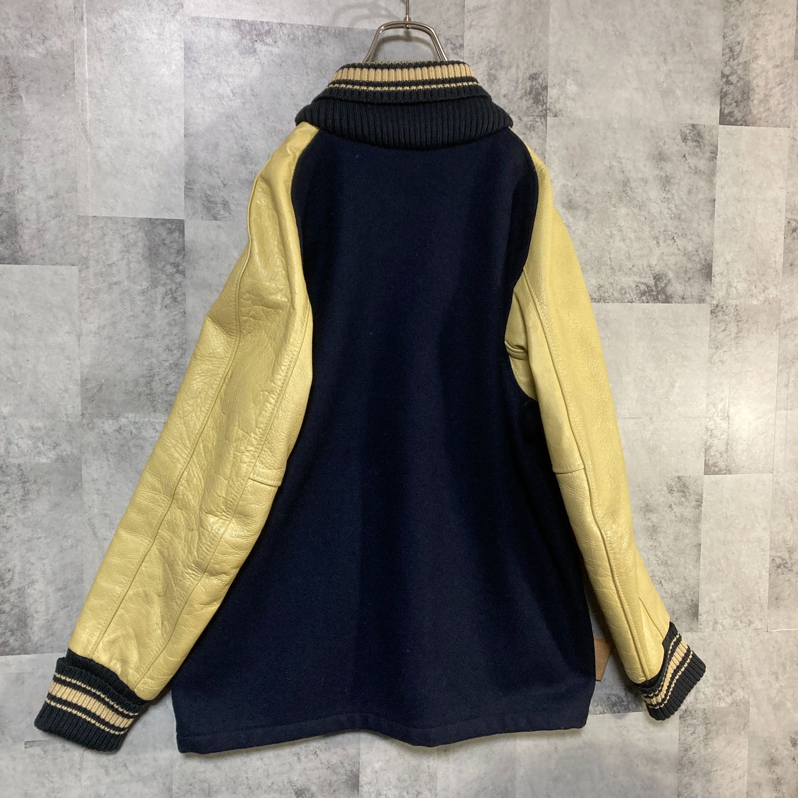 USA製 SKOOKUM スクーカム ファラオジャケット 袖レザー スタジャン