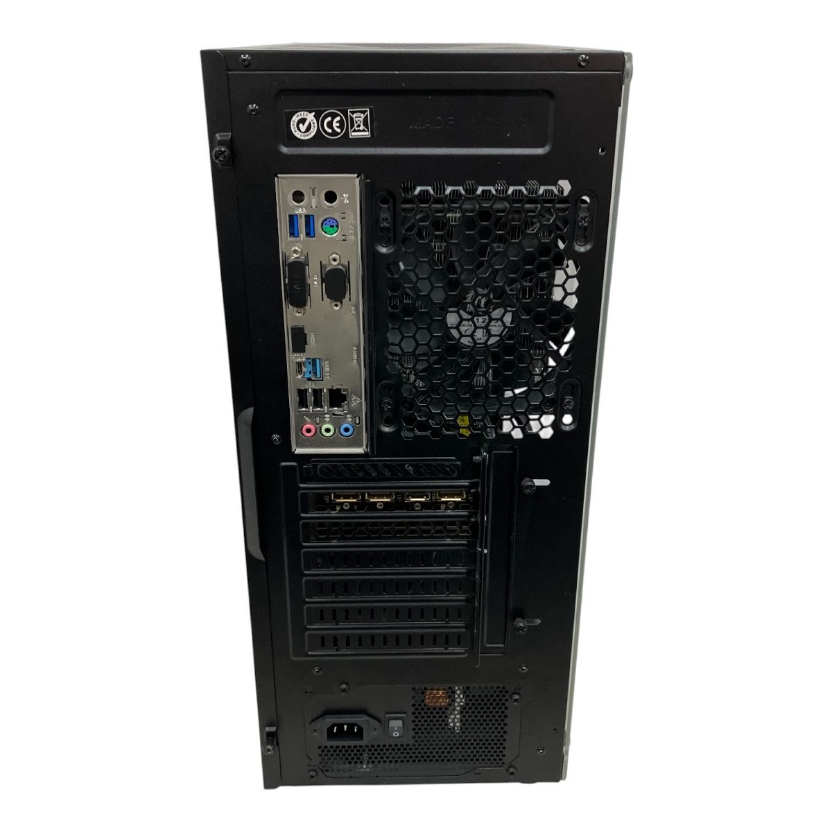 えむじぇー　自作pc 中古 中古 自作パソコン(Ryzen 7 8700F/32GB/ストレージレス/RTX4060Ti/OS