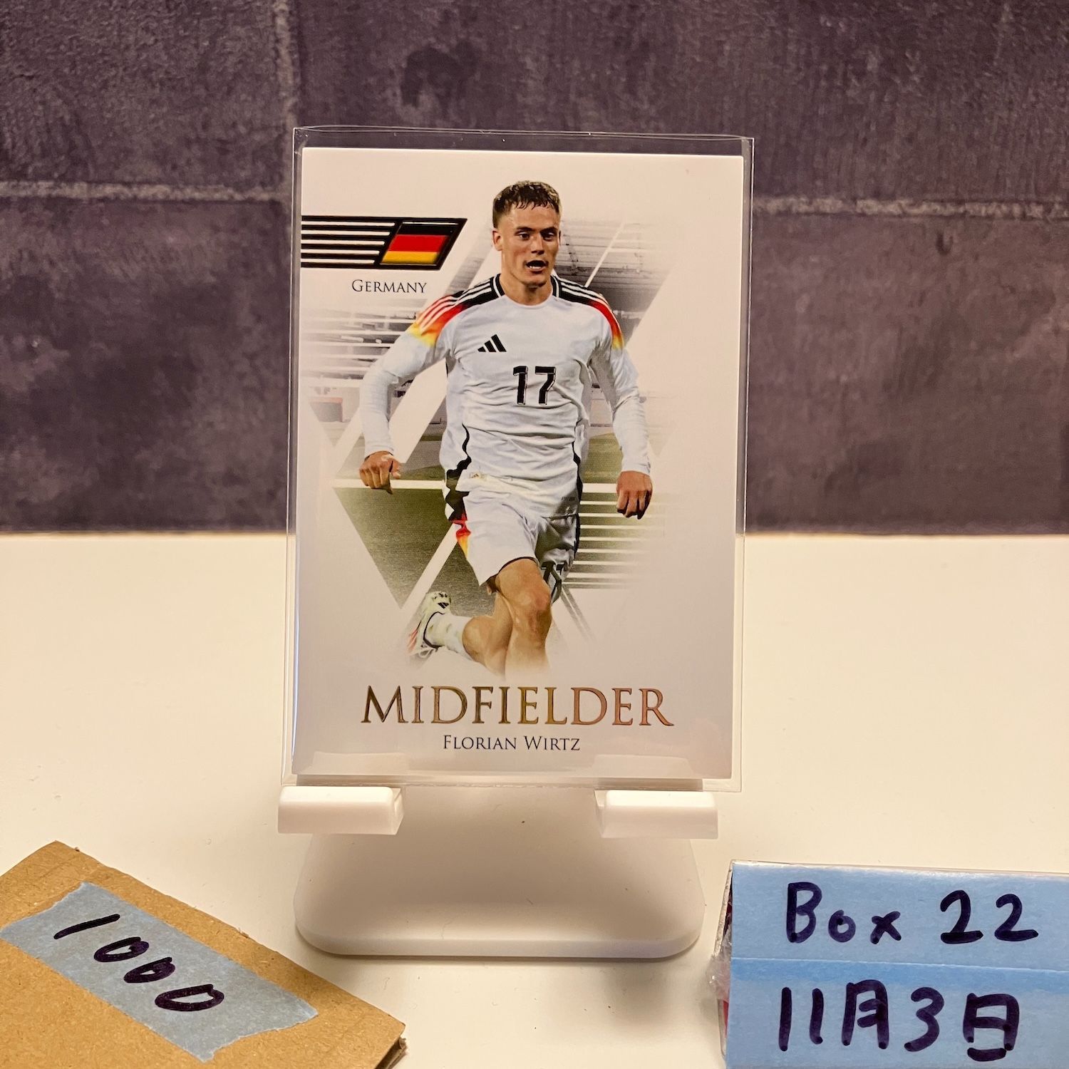 2024 Futera Unique Florian Wirtz Liverpool F.C Midfielder カード