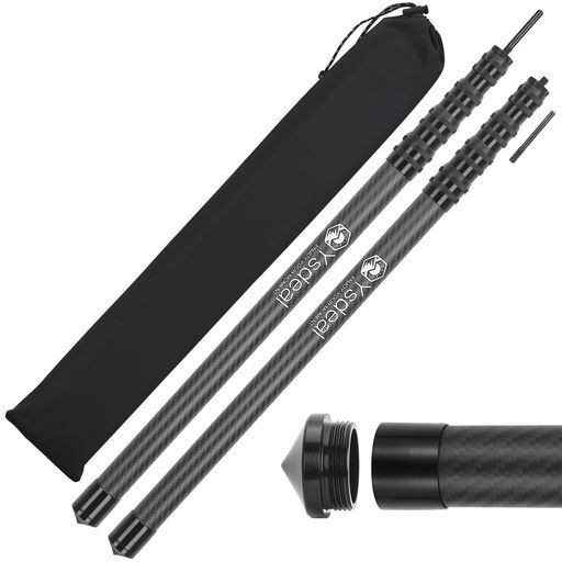 タープポール3Kカーボン最大直径28.2MMわずか329g(1本あたり)テント