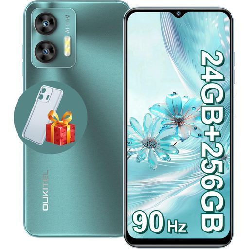 OUKITELC36SIMフリースマートフォン本体Android1424GBRAM+256GB1TB拡張