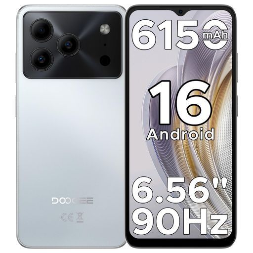 最新Android16スマホ】DOOGEENote56Android16SIMフリースマホ6.56