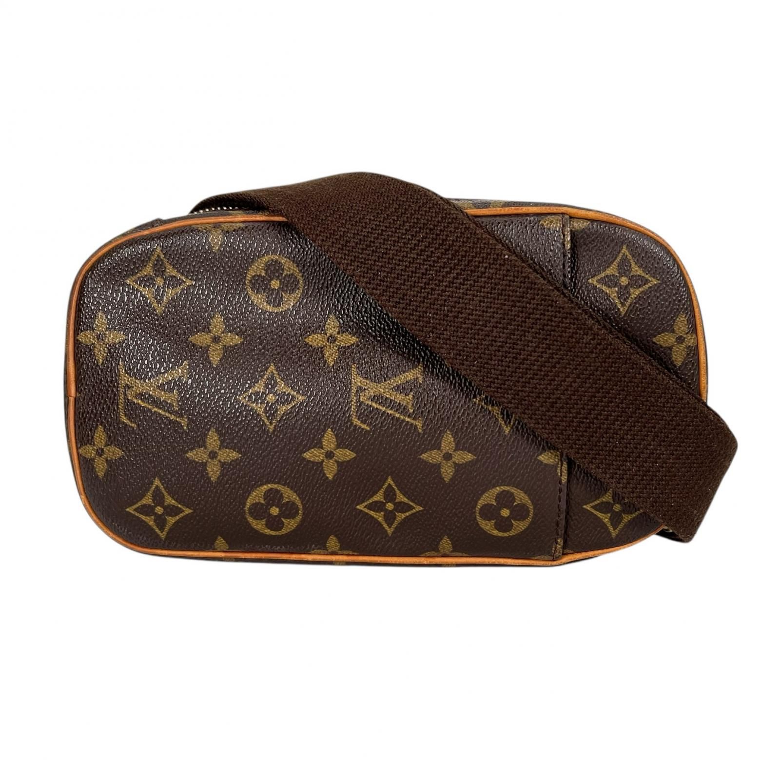 美品 LOUIS VUITTON ルイ・ヴィトン ポシェットガンジュ M51870 ボディ